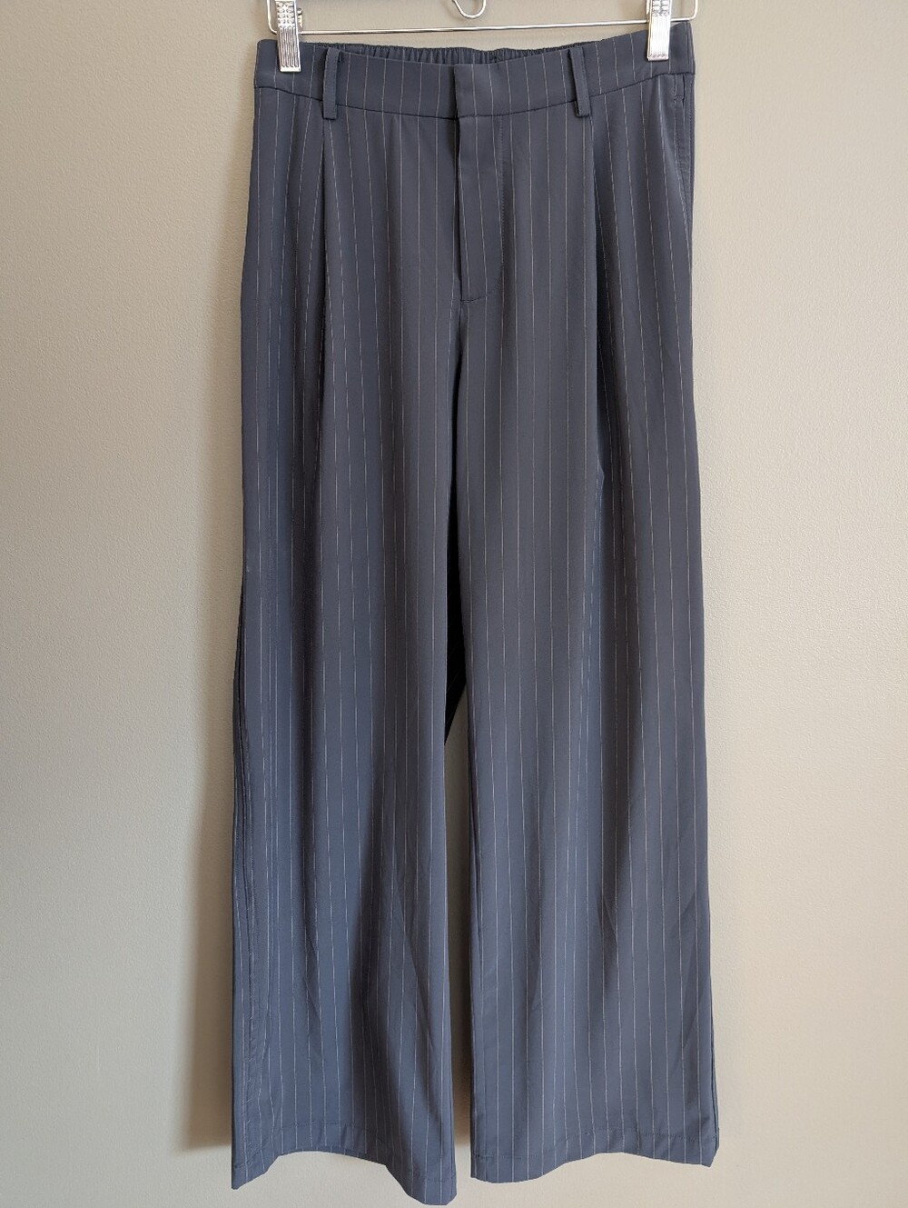 Vuori Pinstripe Wide Leg Pants Size Small